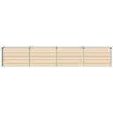 Raised Garden Bed Ivory 320 x 40 x 55 cm cold-rolled steel 8006271