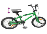 BMX Bike 16 Inches for 5-8 Years Old Green 42009713