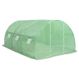 Greenhouse Green Polyethylene mesh fabric and galvanised steel 45535