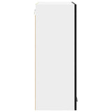 Hanging Cabinet Black Oak 60 x 31 x 80 cm Engineered Wood 884275