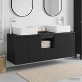 Bathroom Cabinet Set 3 pcs Black 53 x 35 x 63 cm 3405658