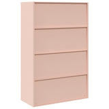 Storage Cabinet Pink 90 x 40 x 140 cm Steel 3406161