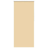 Roller blind blackout 124.4x230 cm Fabric Width 120 cm beige 240162