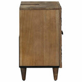 Bathroom Sink Cabinet Brown 62 x 33 x 58 cm Solid Mango Wood 4018351