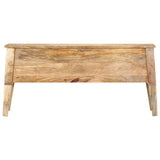 Storage Box 99x35x48 cm Solid Mango Wood 286462