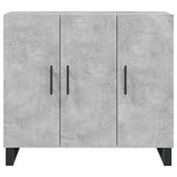 Sideboard Concrete Grey 90x34x80 cm Engineered Wood 828136