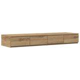 ZNTS Bed Drawers Artisan Oak 120x36,5x16,5 cm Engineered Wood 866946