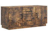 Sideboard Smoked Oak 89 x 34.5 x 57 cm Engineered Wood 895350