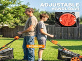 Outsunny 1800W Electric Lawnmower with 40cm Cutting Width, Mulching Feature, 50L Grass Collection T3398P549144