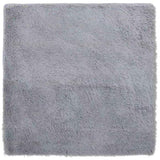 Shaggy Rug High Pile NAVARRA Light Grey 240x240 cm Polyester 4102890