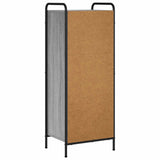 Book Cabinet 43 x 33 x 111 cm Engineered Wood Grey Sonoma 8013905
