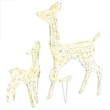 Reindeer Family Warm White Acrylic Acrylic Reindeer Other 329789