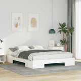 Bed Frame White 150 x 200 cm 873026