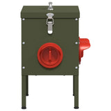 Chicken Feeder 2 pcs Olive Green 41.5 x 20.5 x 33 cm 879988