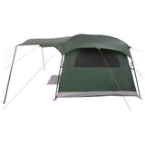 Tunnel Tent Army Green 366 x 244 x 198 cm Polyester and Steel 42028668