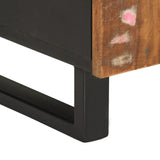 TV Cabinet 105x33.5x46 cm Solid Wood Reclaimed&Engineered Wood 351960