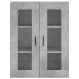 Highboard Concrete Grey 69,5x34x180 cm Engineered Wood 3198549