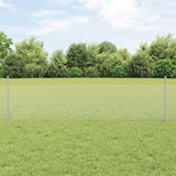 Welded Wire Fence 25 x 0.5 m Hot-Dip Galvanised Steel 3336986
