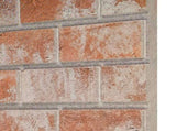 Wall Panels 10 pcs 100 x 50 cm Orange EPS Foam 42046092
