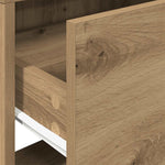 ZNTS Bedside Cabinets with Drawer 2 pcs Artisan Oak 51x31x47 cm 858685