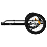 Bike Trailer Black 135x68x37 cm Iron 94206