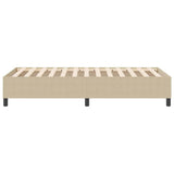 Platform Bed Frame Grey Green 90 x 190 cm Fabric 3337386