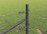 Welded Wire Fence with Spikes 10 x 1 m PVC-Coated Steel 3353199