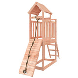 Playhouse with Climbing Wall Solid Wood Douglas 3155868