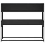 Console Table Black 90x35x80 cm Engineered Wood 849169
