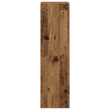 6 Piece TV Cabinet Set Wall-mounted Old Wood Engineered Wood 3329141