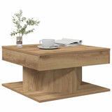 Coffee Table Artisan Oak 55x55x30 cm Engineered Wood 856633