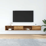 TV Cabinets 2 pcs Old Wood 100x31x25.5 cm Engineered Wood 861487