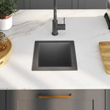 Handmade Kitchen Sink Black Stainless Steel 51499