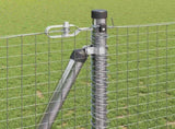 Welded Wire Fence with Concrete Base 10 x 1.2 m 3352288