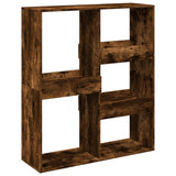 Room Divider Smoked Oak 100x33x115 cm Engineered Wood 3309550