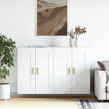 Wall Mounted Cabinets 2 pcs White Engineered Wood 3197977