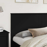 Headboard Black Oak 100 cm Engineered Wood 887594