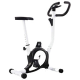 Exercise Bike with Belt Resistance Black 92009