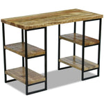 Office Desk Mango Wood 110x50x76 cm 243333