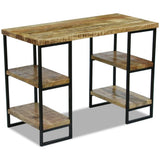 Office Desk Mango Wood 110x50x76 cm 243333