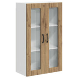 Wall Glass Cabinet LUCCA Artisan Oak 60 x 31 x 100 cm 885184