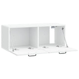 Wall-Mounted TV Cabinet White 78.5 x 31 x 30 cm Engineered Wood 899055