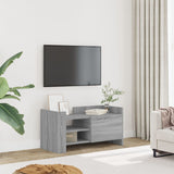 TV Cabinet Grey Sonoma 80x35x40 cm Engineered Wood 848372