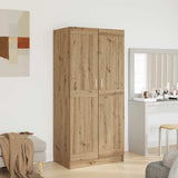 Wardrobe Artisian Oak 82.5 x 51.5 x 180 cm Engineered Wood 875162