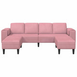 Living Room Couch 3 pcs Pink 3335125
