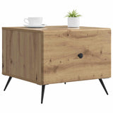 Coffee Table Artisan Oak 49 x 50 x 40 cm Engineered Wood 895664