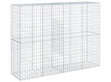 Gabion Basket with Cover 200x50x200 cm Galvanised Iron 3295167
