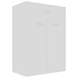 Shoe Cabinet White 60x35x84 cm Engineered Wood 801071
