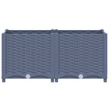Raised Bed 80x40x38 cm Polypropylene 310402