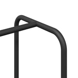 Clothes Rack Black Oak 77 x 30 x 171 cm Engineered Wood 868463